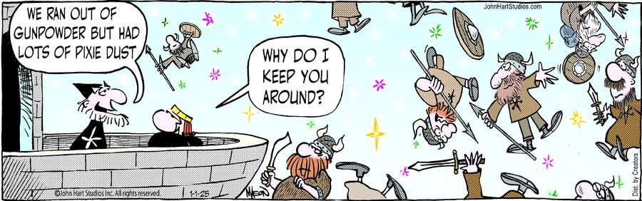 Wizard of Id for Jan 01, 2025