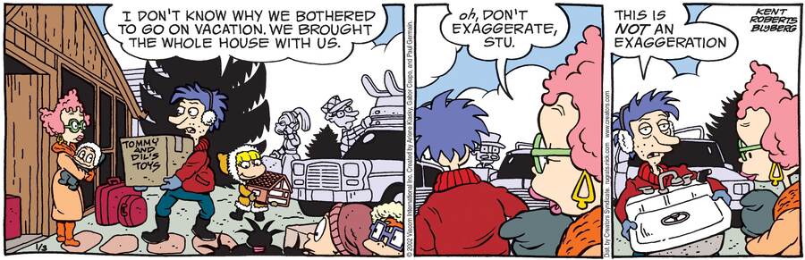 Rugrats for Jan 03, 2025