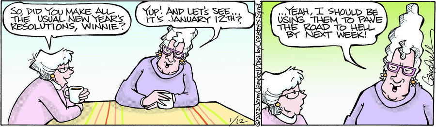Flo & Friends for Jan 12, 2022