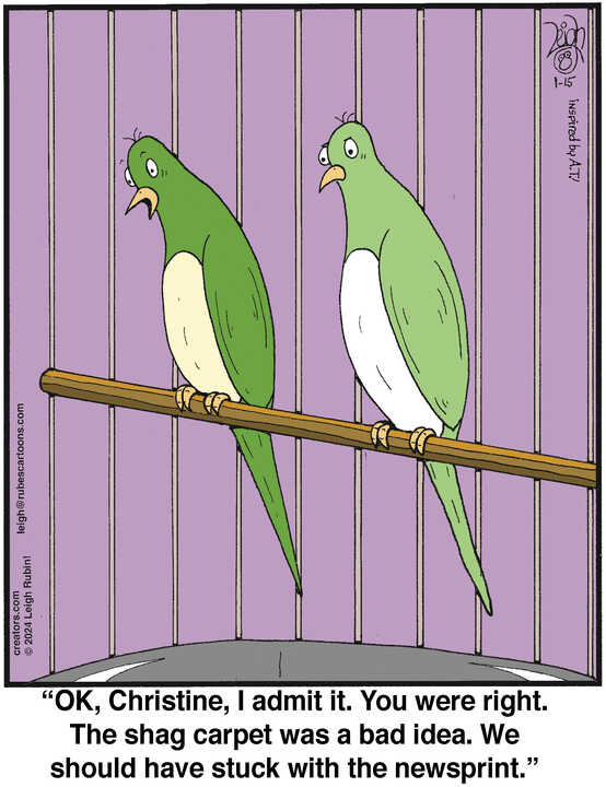 Rubes® for Jan 15, 2024