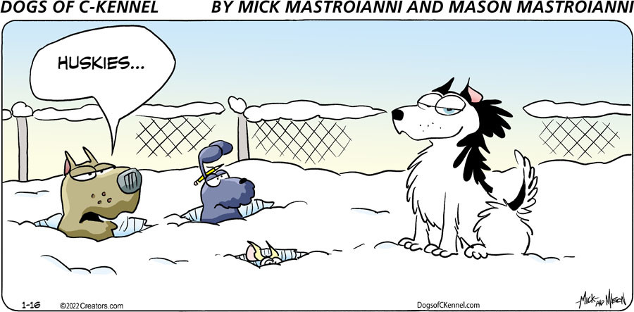 Dogs of C-Kennel for Jan 16, 2022