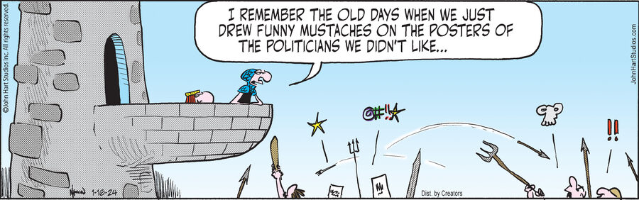 Wizard of Id for Jan 16, 2024