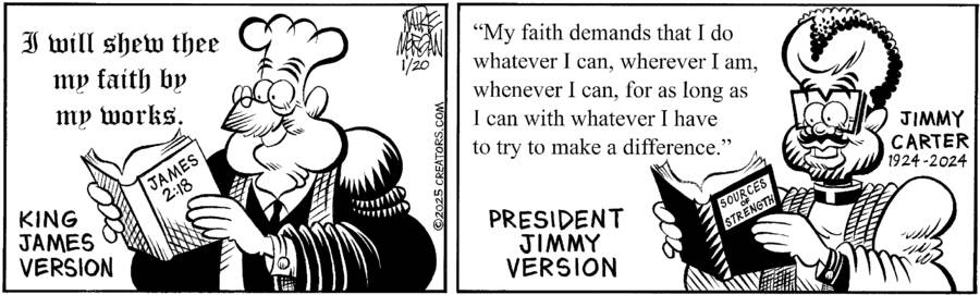 For Heaven's Sake for Jan 20, 2025