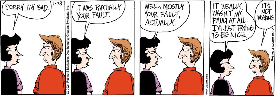 Daddy's Home for Jan 23, 2024