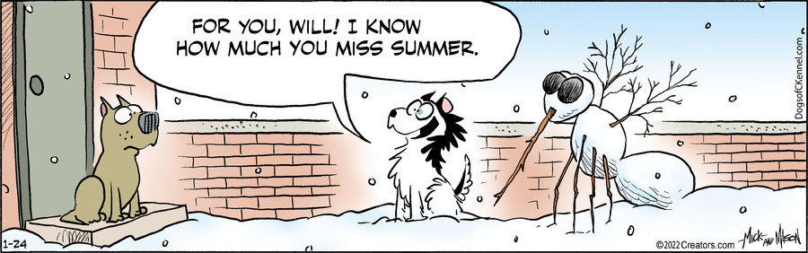 Dogs of C-Kennel for Jan 24, 2022
