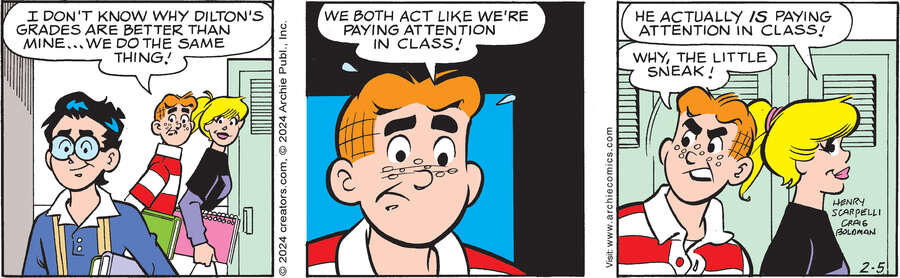 Archie for Feb 05, 2024