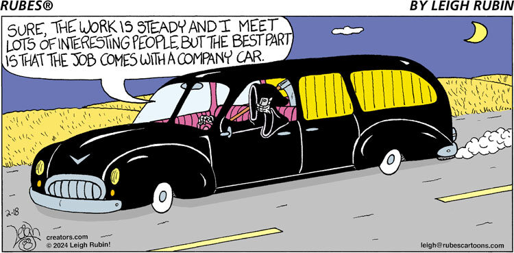 Rubes® for Feb 18, 2024