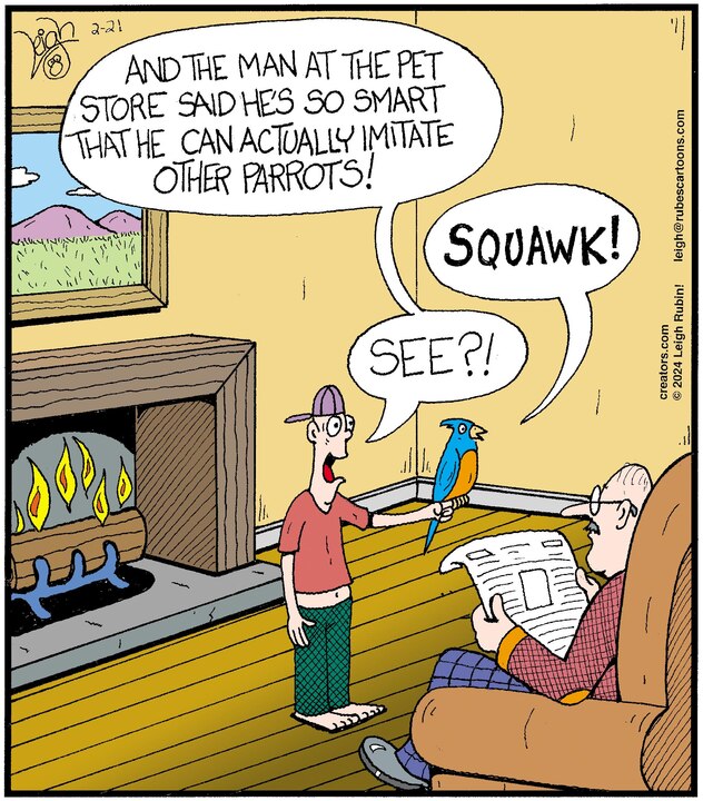 Rubes® for Feb 21, 2024