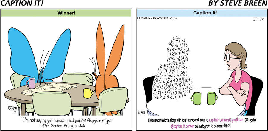 Caption It! for Mar 12, 2023