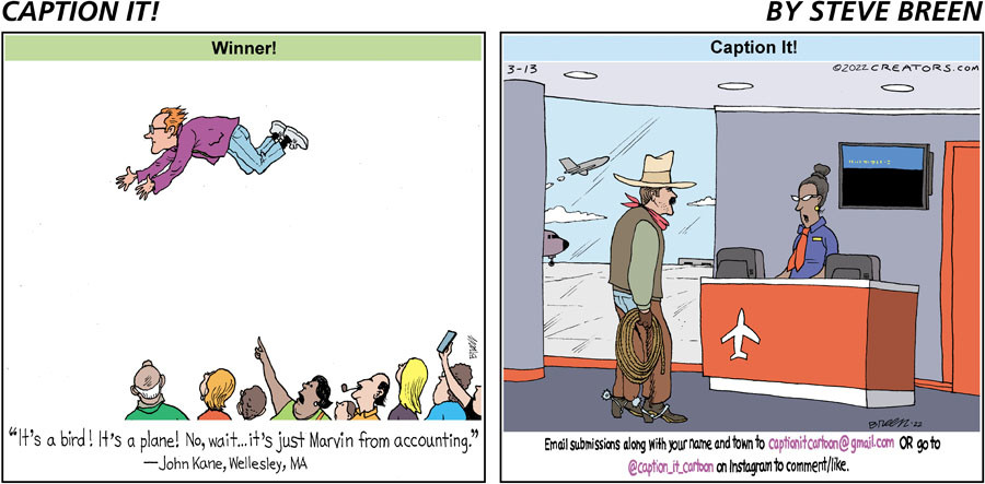 Caption It! for Mar 13, 2022