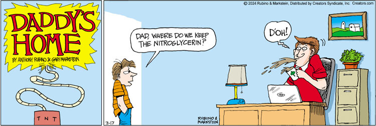 Daddy's Home for Mar 17, 2024