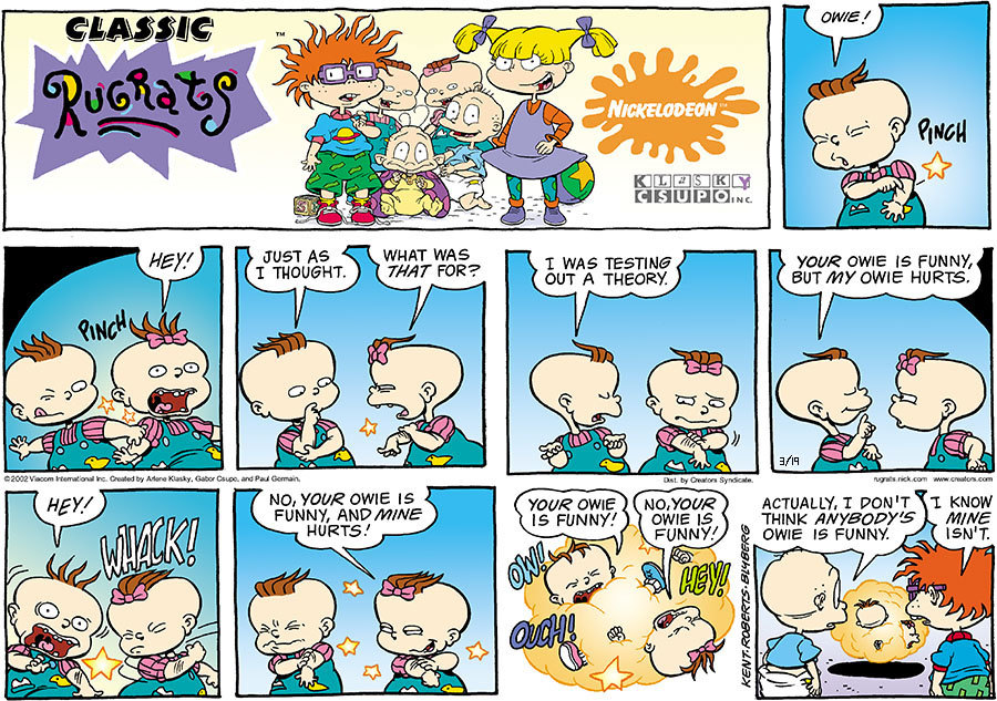 Rugrats for Mar 19, 2023