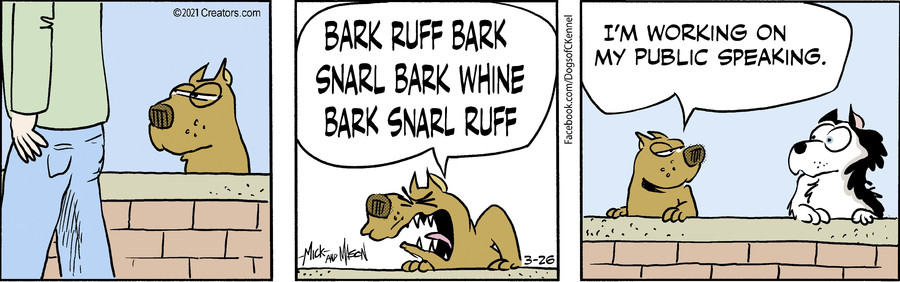 Dogs of C-Kennel for Mar 26, 2021