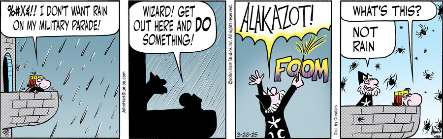 Wizard of Id for Mar 26, 2025