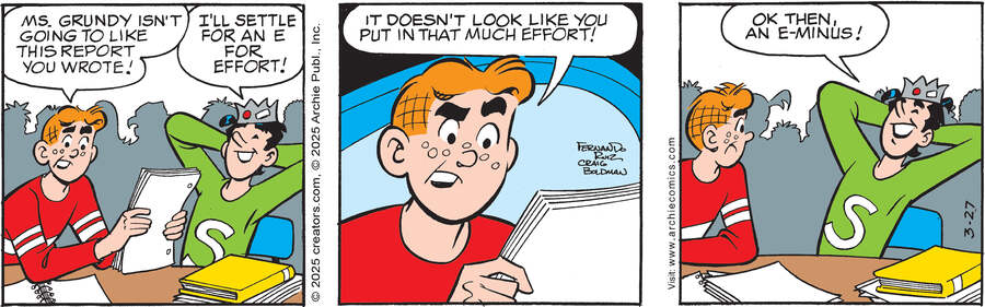 Archie for Mar 27, 2025