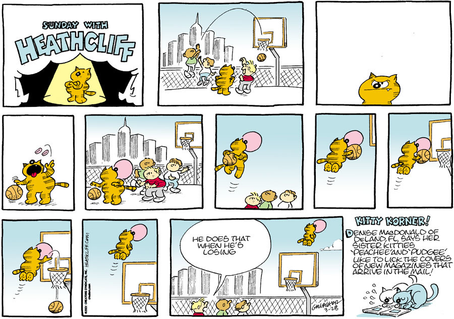 Heathcliff for Mar 28, 2021