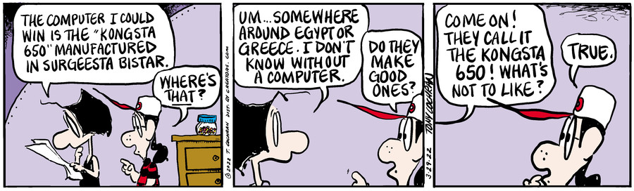 Agnes for Mar 29, 2022