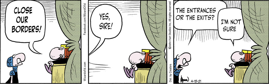 Wizard of Id for Apr 15, 2021
