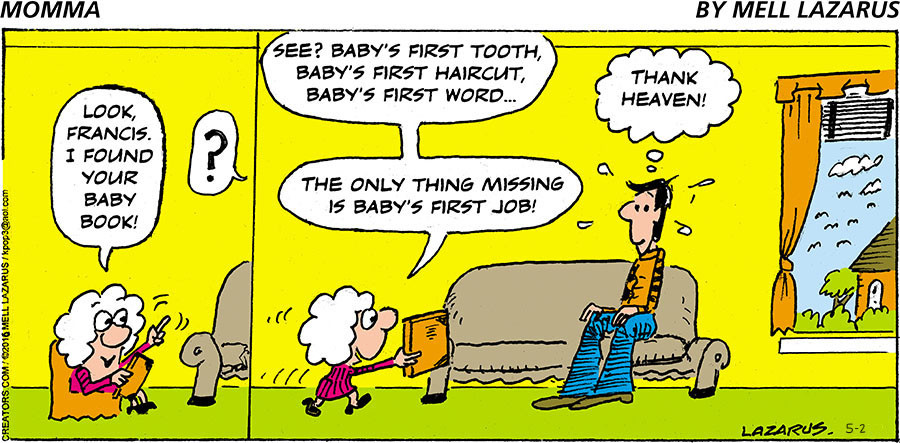 Momma for May 02, 2021