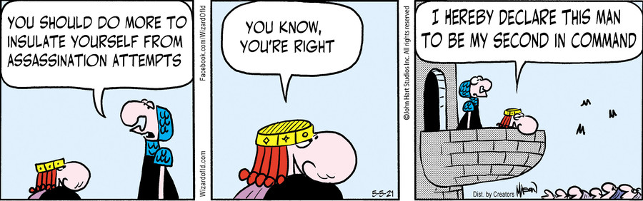 Wizard of Id for May 05, 2021