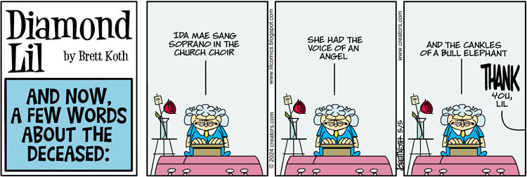 Diamond Lil for May 05, 2024