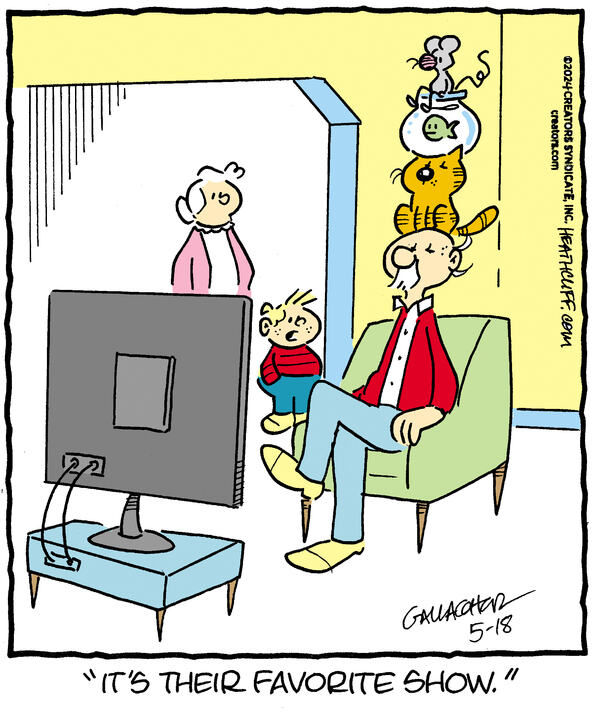 Heathcliff for May 18, 2024