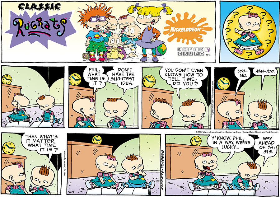 Rugrats for May 21, 2023
