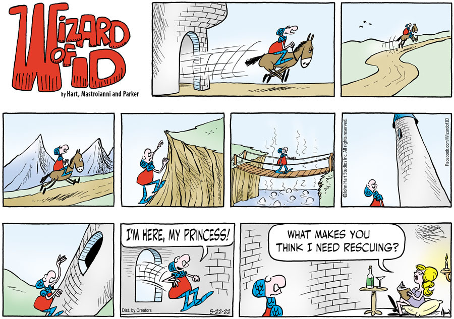 Wizard of Id for May 22, 2022