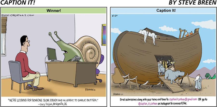 Caption It! for Jun 20, 2021