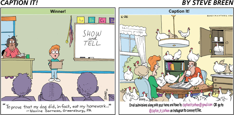 Caption It! for Jun 26, 2022