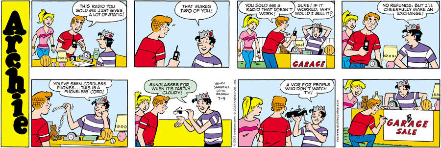 Archie for Jul 09, 2023