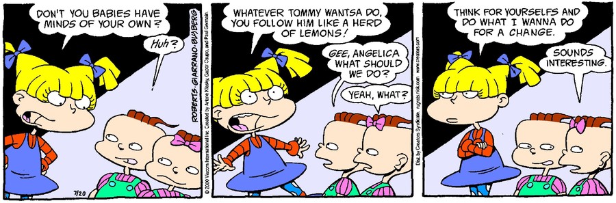 Rugrats for Jul 20, 2021