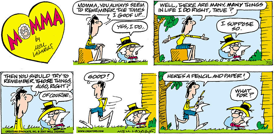 Momma for Jul 23, 2023