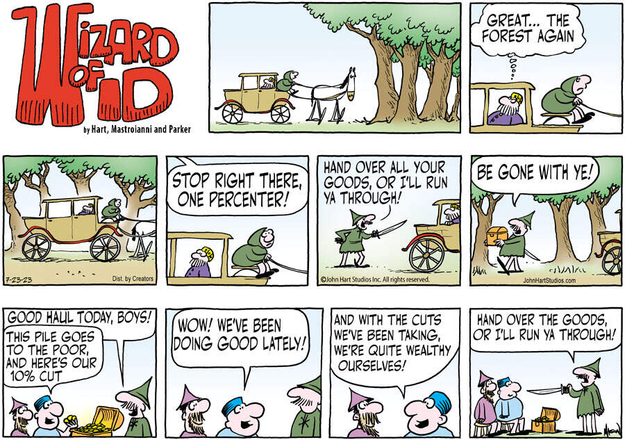 Wizard of Id for Jul 23, 2023