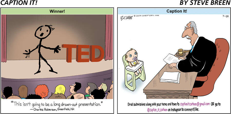 Caption It! for Jul 23, 2023