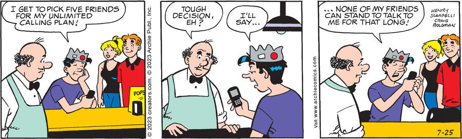 Archie for Jul 25, 2023