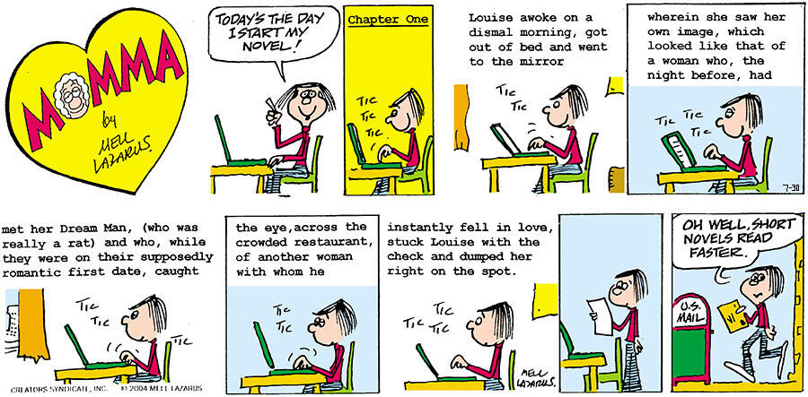 Momma for Jul 30, 2023