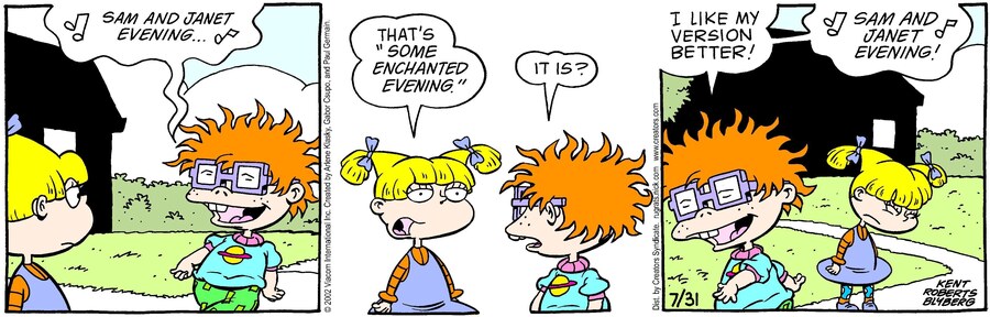 Rugrats for Jul 31, 2023