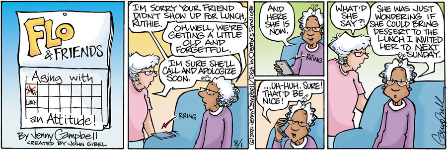Flo & Friends for Aug 01, 2021