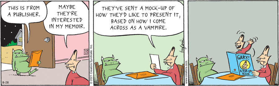 Scary Gary for Aug 28, 2021