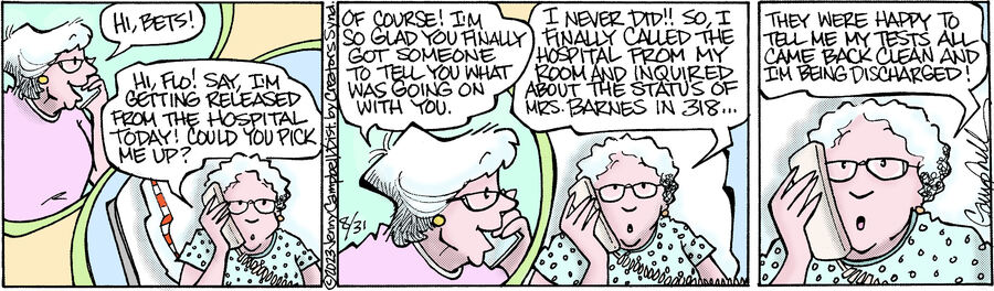 Flo & Friends for Aug 31, 2023