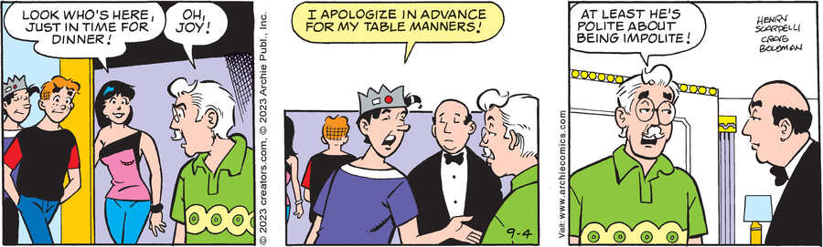 Archie for Sep 04, 2023