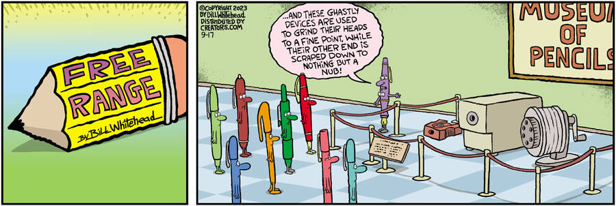 Free Range for Sep 17, 2023