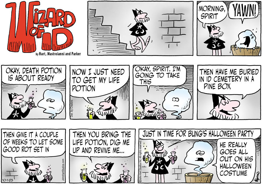 Wizard of Id for Oct 01, 2023