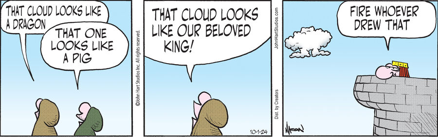 Wizard of Id for Oct 01, 2024