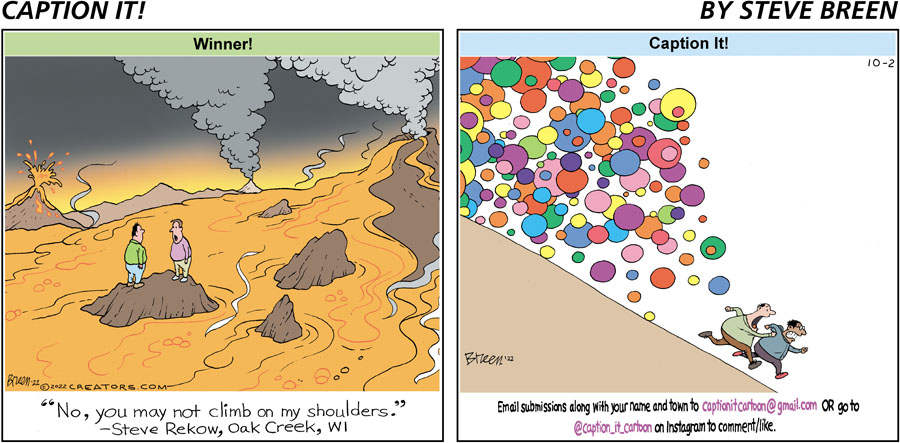Caption It! for Oct 02, 2022