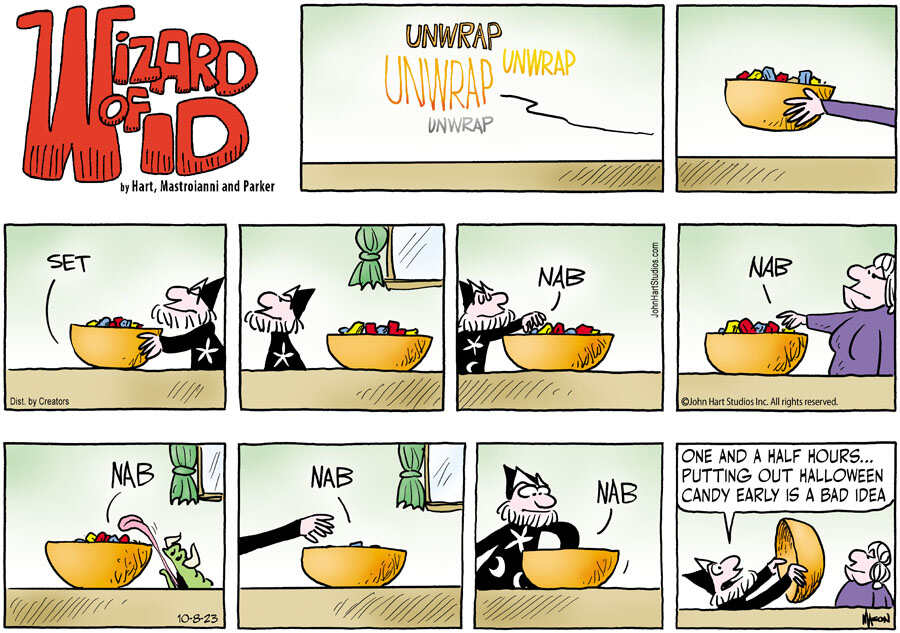 Wizard of Id for Oct 08, 2023