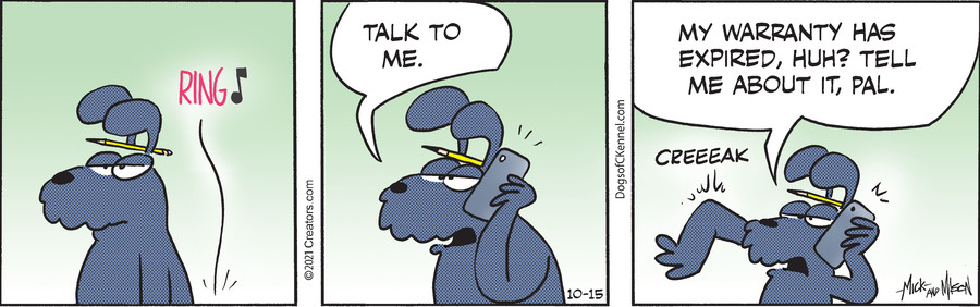 Dogs of C-Kennel for Oct 15, 2021