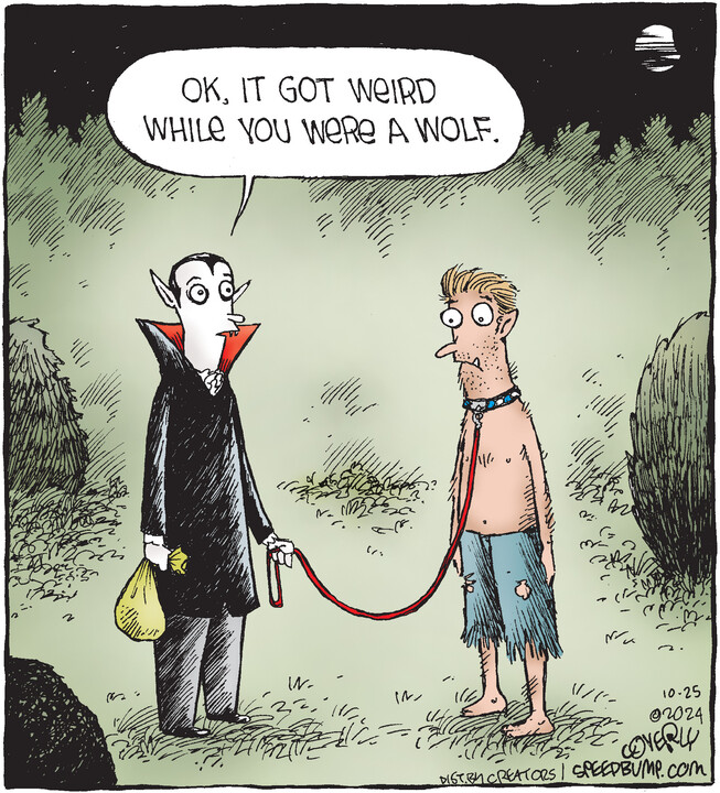 Speed Bump for Oct 25, 2024