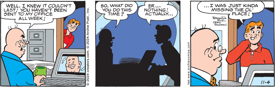 Archie for Nov 04, 2024